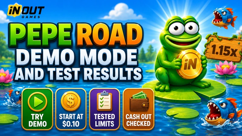 Pepe road demo mode and test results